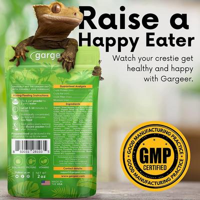 Show full view: Gargeer Complete Fig Flavored Crested Gecko Food, 16-oz bag slide 3 of 6