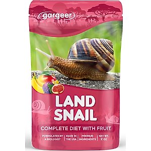 Gargeer Complete Fruit Diet Land Snail Food, 2-oz bag