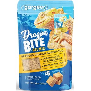 Gargeer Complete Gel Diet Bearded Dragon Food, 16-oz bag