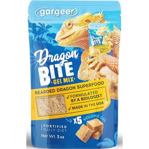 Gargeer Complete Gel Diet Bearded Dragon Food, 3-oz bag