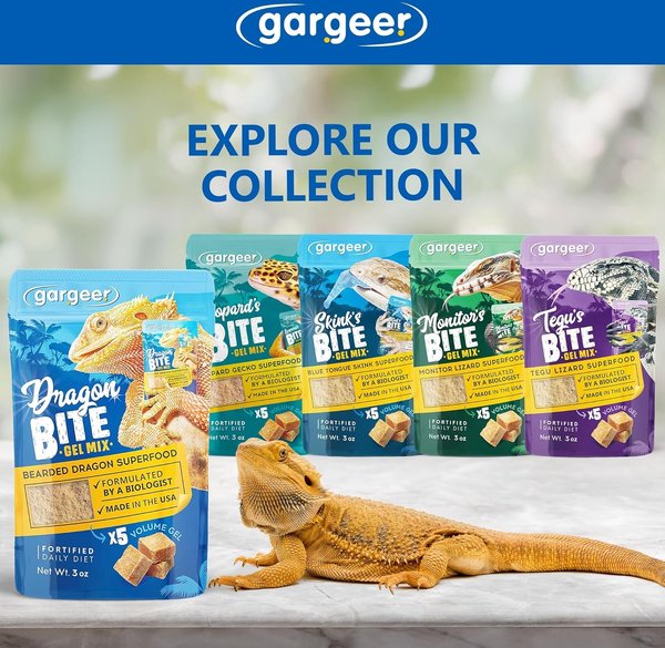 Gargeer Complete Gel Diet Bearded Dragon Food