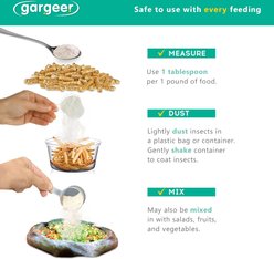 Gargeer Complete Gel Diet Bearded Dragon Food, 8-oz bag slide 2 of 5