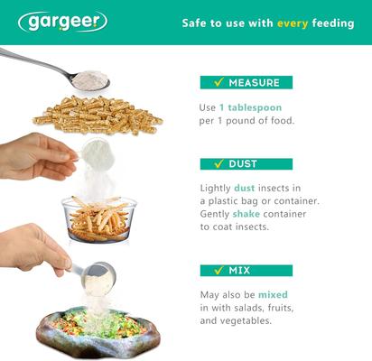 Show full view: Gargeer Complete Gel Diet Bearded Dragon Food, 8-oz bag slide 3 of 5