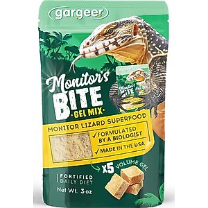 Gargeer Complete Gel Diet Monitor Lizard Food, 3-oz bag