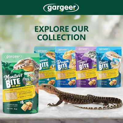 Show full view: Gargeer Complete Gel Diet Monitor Lizard Food, 3-oz bag slide 6 of 6