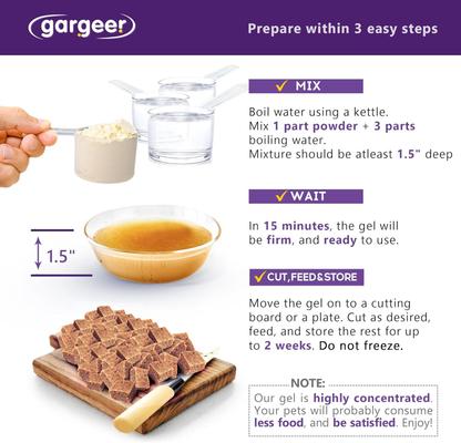 Show full view: Gargeer Complete Gel Diet Tegu Lizard Supplement, 3-oz bag slide 3 of 7