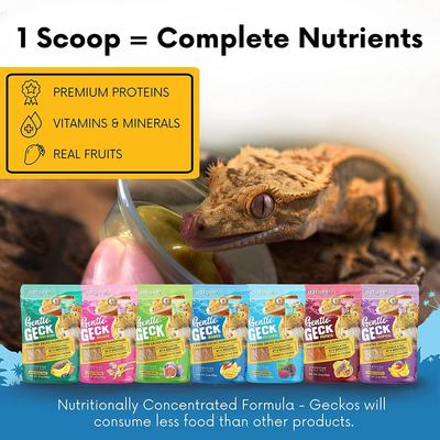 Show full view: Gargeer Complete Mango Flavored Crested Gecko Food, 16-oz bag slide 5 of 5