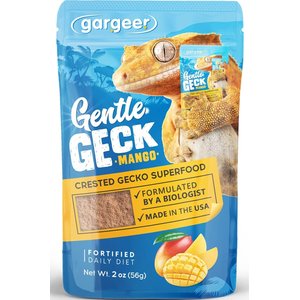 Gargeer Complete Mango Flavored Crested Gecko Food, 2-oz bag