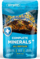 Gargeer Complete Minerals Plus Powder Supplement for Reptiles, 3-oz bag
