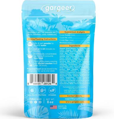 Show full view: Gargeer Complete Mulberry Flavored Crested Gecko Food, 8-oz bag slide 2 of 5