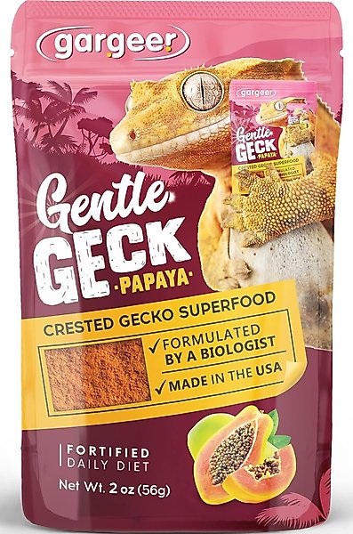 Show full view: Gargeer Complete Papaya Flavored Crested Gecko Food, 2-oz bag slide 1 of 5