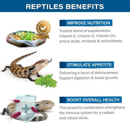 Show full view: Gargeer Flower Salad Mix Blue Tongue Skink Food Topper, 2-oz bag slide 4 of 6