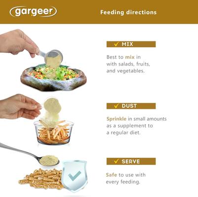 Show full view: Gargeer Flower Salad Mix Desert/Grassland Tortoise Food Topper, 2-oz bag slide 3 of 6