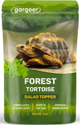 Show full view: Gargeer Flower Salad Mix Forest Tortoise Food Topper, 2-oz bag slide 1 of 6