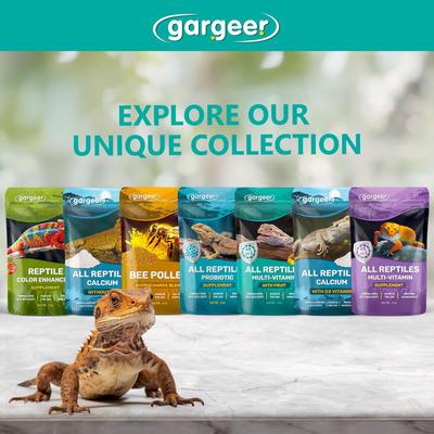 Show full view: Gargeer Fruit Blend Reptile & Amphibian Multi-Vitamin Premium Powder Supplement, 4-oz bag slide 6 of 6