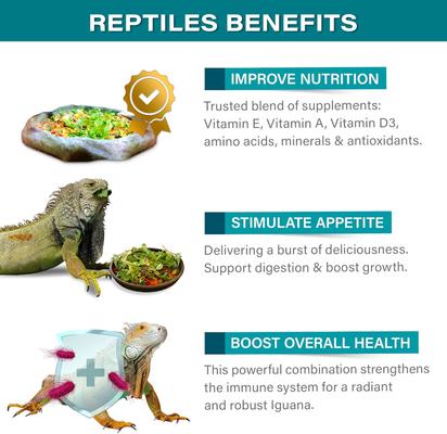 Show full view: Gargeer Iguana Flower Salad Mix Food Topper, 2-oz bag slide 4 of 6