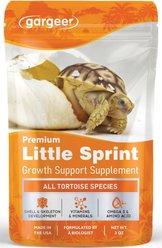 Gargeer Little Sprint Juvenile Growth Support Powder Supplement for Tortoise, 3-oz bag