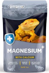 Gargeer Magnesium & Calcium Dual Mineral Support Powder Supplement for Reptiles, 3-oz bag