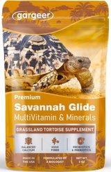 Gargeer Multivitamin & Mineral Supplement Powder for Grassland Tortoise, 3-oz bag