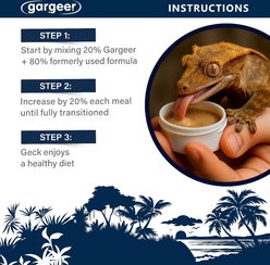 Gargeer Picky Geck Moonlight Feast Vision & Metabolism Support Premium Crested Gecko Food, 2-oz bag slide 2 of 6