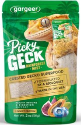 Gargeer Picky Geck Rainforest Mist Immune & Digestion Support Premium Crested Gecko Food, 2-oz bag