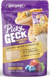 Gargeer Picky Geck Wildberry Burst Antioxidant & Immune Support Formula Premium Crested Gecko Food, 2-oz bag