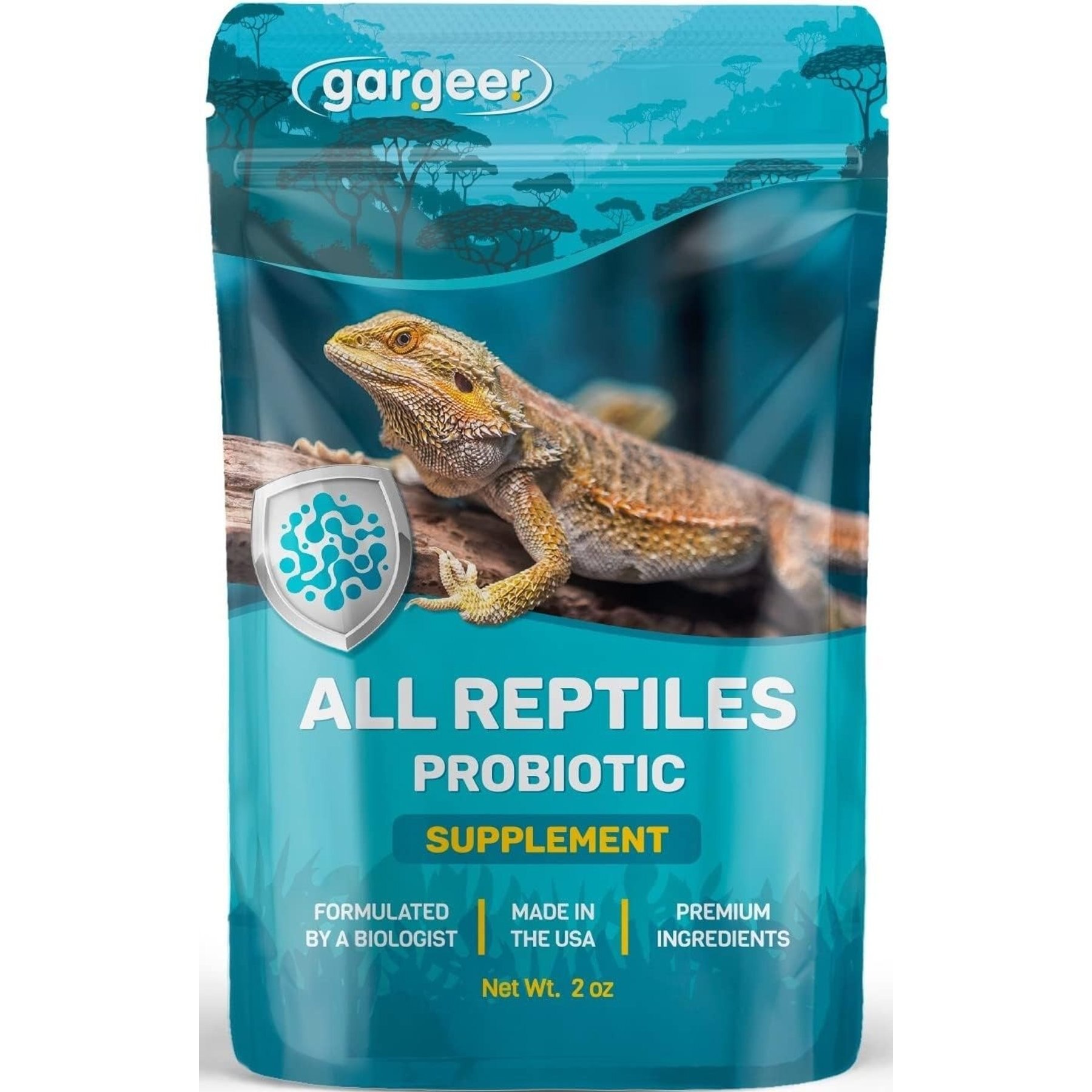 Gargeer Probiotic Reptile Supplement, 2-oz bag