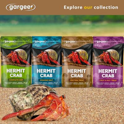 Show full view: Gargeer Protein Hermit Crab Treat, 2-oz bag slide 5 of 6