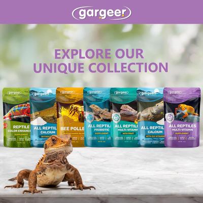 Show full view: Gargeer Reptile & Amphibian Multi-Vitamin Premium Powder Supplement, 4-oz bag slide 6 of 6