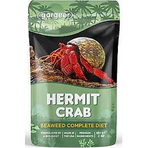 Gargeer Seaweed Complete Hermit Crab Food, 2-oz bag