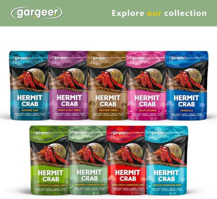 Show full view: Gargeer Seaweed Complete Hermit Crab Food, 2-oz bag slide 6 of 6