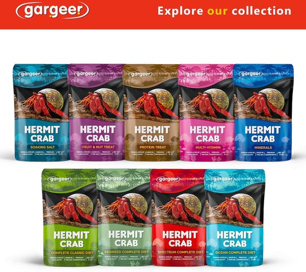 Gargeer Spectrum Complete Hermit Crab Food, 2-oz bag