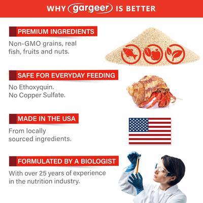 Show full view: Gargeer Spectrum Complete Hermit Crab Food, 2-oz bag slide 4 of 6