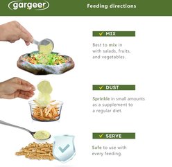 Gargeer Supercharge Healthy Diet Supplement Forest Tortoise Salad Topper, 16-oz bag slide 2 of 6