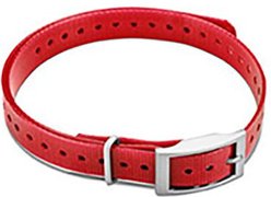 Garmin Adjustable Collar Replacement Strap, Large, Red