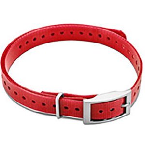Garmin Adjustable Collar Replacement Strap, Large, Red