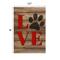 Show in main carousel: Gateway Lane Love Paw Print Garden Flag slide 2 of 5
