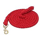 Gatsby Cotton Bolt Snap Horse Lead, 8-ft, Red