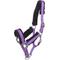 Show in main carousel: Gatsby Nylon Removable Fleece Horse Halter, Purple, Horse slide 1 of 1