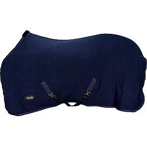 Gatsby Premium Fleece Dress Horse Sheet, Navy, 81-in