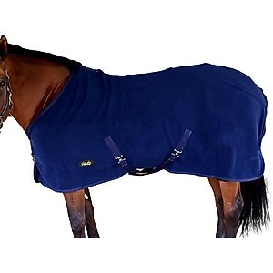 Gatsby Premium Fleece Dress Horse Sheet, Navy, 81-in