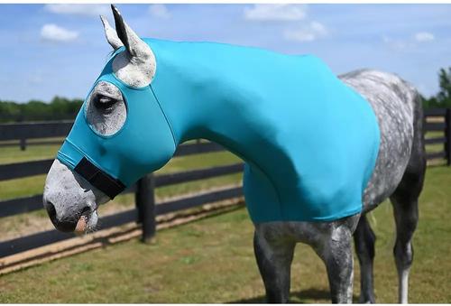 Show full view: Gatsby StretchX Mane Stay Horse Hood, Teal, Large slide 3 of 4