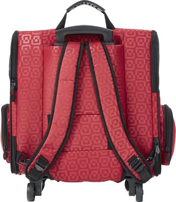 Show full view: Gen7Pets Geometric Roller with Smart-Level Dog & Cat Carrier Backpack, Red, Up to 20-lbs slide 7 of 11