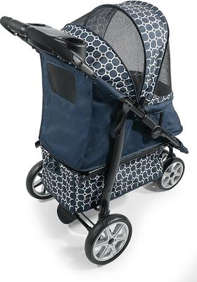Show full view: Gen7Pets Monaco Pet Stroller, Dress Blues slide 3 of 10