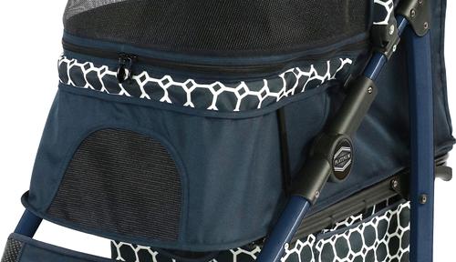 Show full view: Gen7Pets Monaco Pet Stroller, Dress Blues slide 5 of 10
