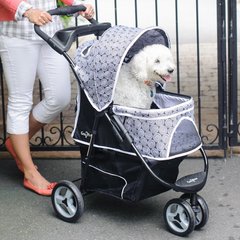 Gen7Pets Promenade Pet Stroller, Black Onyx