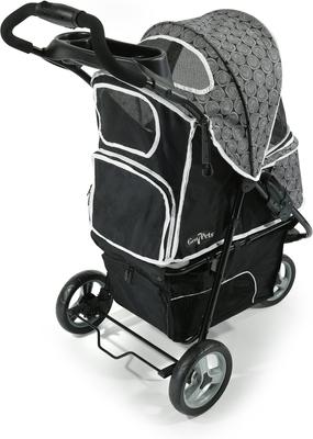 Show full view: Gen7Pets Promenade Pet Stroller, Black Onyx slide 2 of 6
