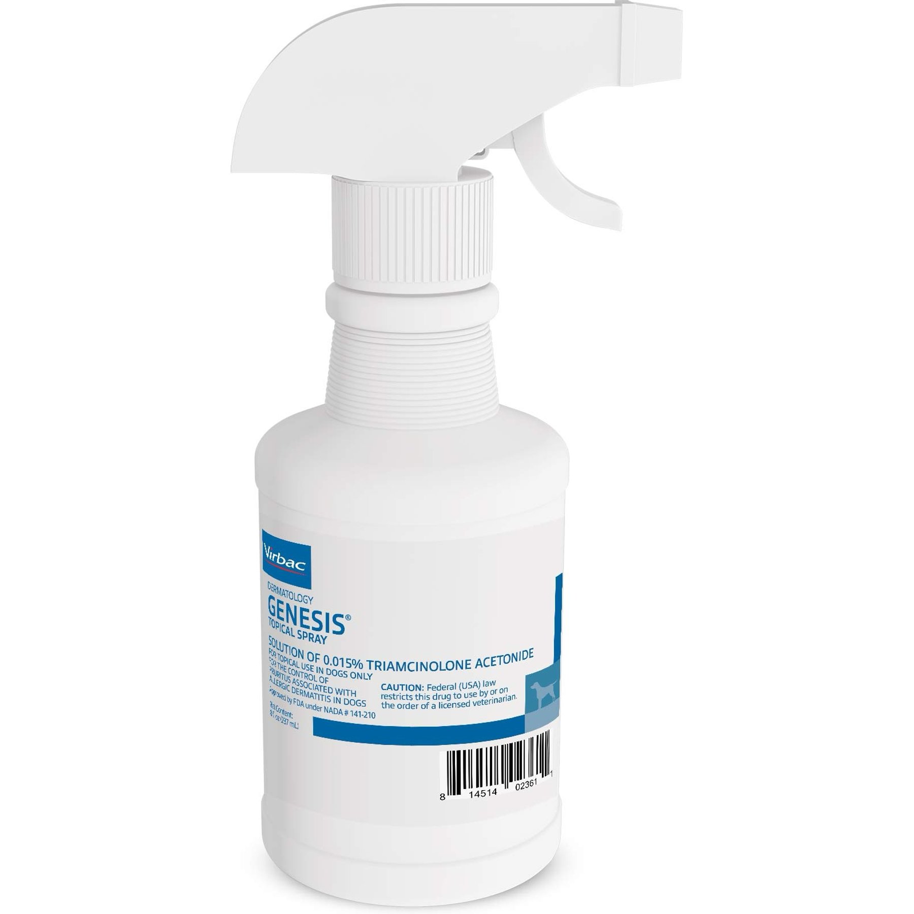 Genesis (0.015% triamcinolone acetonide) Topical Spray, 8oz