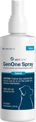 Gentamicin / Betamethasone (Generic) Topical Spray for Dogs