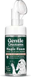 Gentle Creatures Magic Foam Waterless Shampoo Dog & Cat Paw Cleaner, 5.07-fl oz bottle